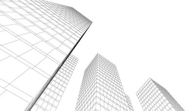 minimal geometrik mimari yapı tasarımı