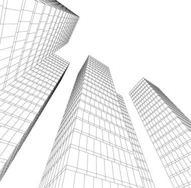 minimal geometrik mimari yapı tasarımı