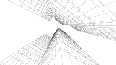 minimal geometrik mimari yapı tasarımı