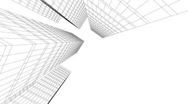 minimal geometrik mimari yapı tasarımı