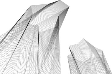 minimal geometrik mimari yapı tasarımı