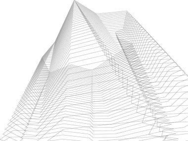 minimal geometrik mimari yapı tasarımı