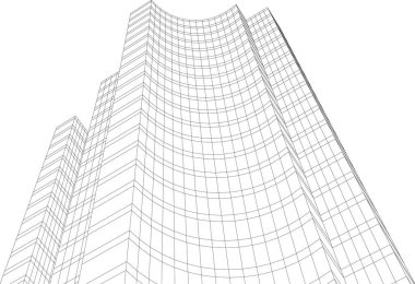 minimal geometrik mimari yapı tasarımı