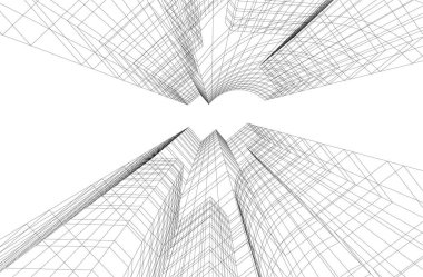 minimal geometrik mimari yapı tasarımı