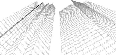 minimal geometrik mimari yapı tasarımı