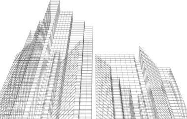 minimal geometrik mimari yapı tasarımı