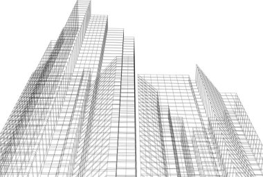 minimal geometrik mimari yapı tasarımı