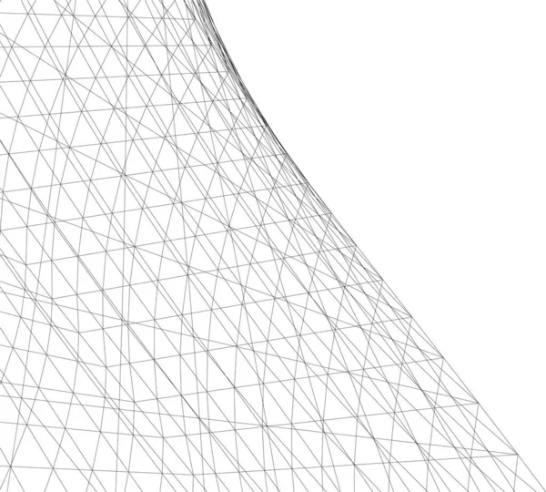 Resumo Ilustração Vetorial Forma Geométrica — Vetor de Stock