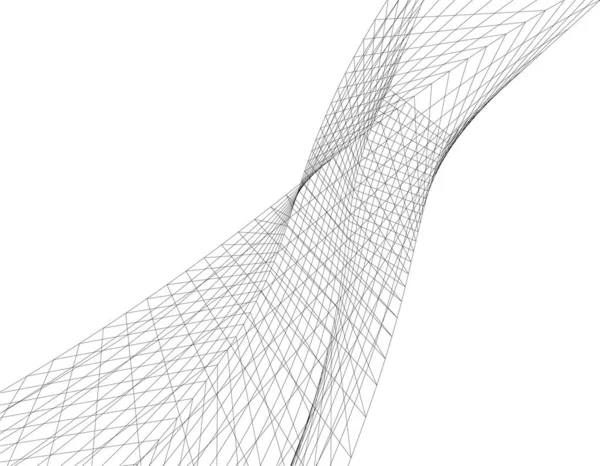 Resumo Ilustração Vetorial Forma Geométrica — Vetor de Stock