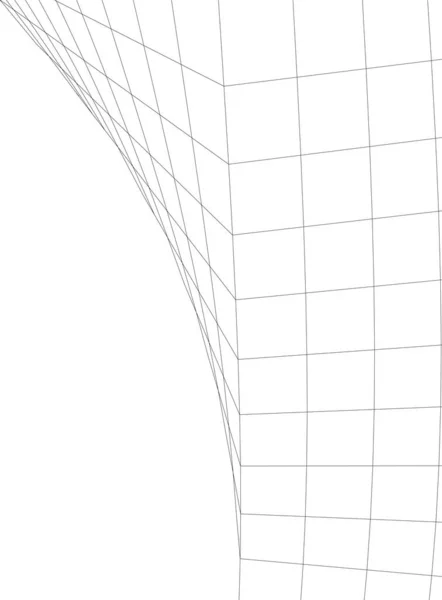 Abstrakte Geometrische Formvektorillustration — Stockvektor