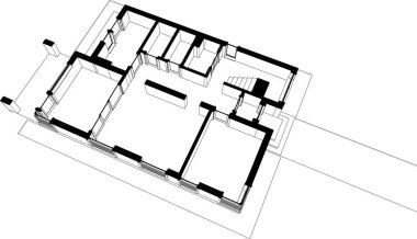 minimal geometrik mimari yapı tasarımı
