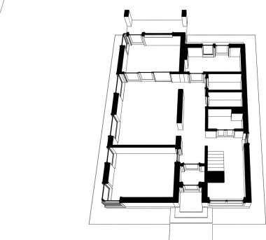 minimal geometrik mimari yapı tasarımı
