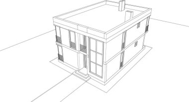 minimal geometrik mimari yapı tasarımı