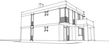 minimal geometrik mimari yapı tasarımı