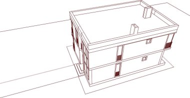 minimal geometrik mimari yapı tasarımı