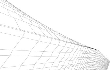 minimal geometrik mimari yapı tasarımı