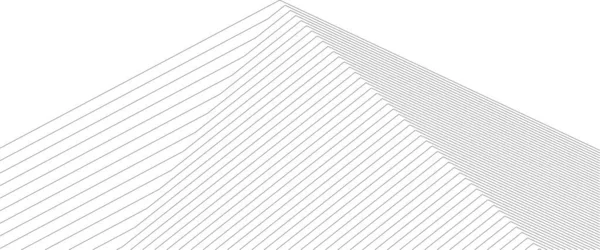 Linee Disegno Astratto Nel Concetto Arte Architettonica Forme Geometriche Minime — Vettoriale Stock