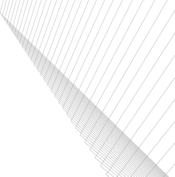 Lignes Dessin Abstraites Dans Concept Art Architectural Formes Géométriques Minimales — Image vectorielle