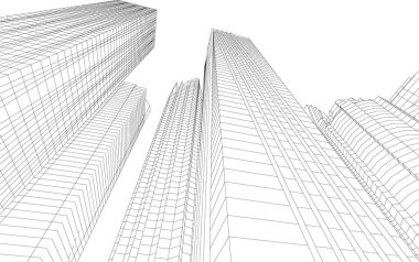 soyut mimari duvar kağıdı, dijital arkaplan