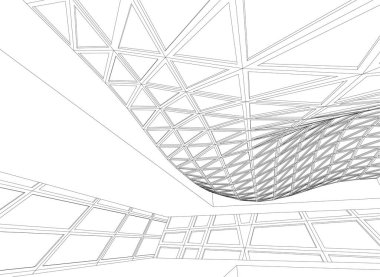 soyut mimari duvar kağıdı, dijital arkaplan