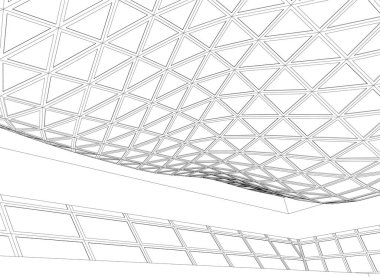 soyut mimari duvar kağıdı, dijital arkaplan