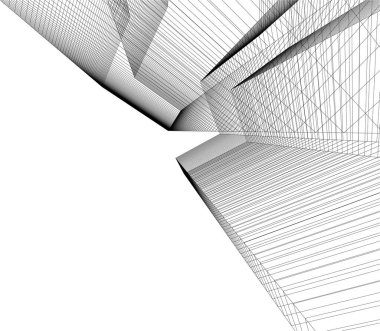 soyut mimari duvar kağıdı, dijital arkaplan