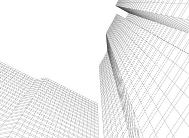 soyut mimari duvar kağıdı, dijital arkaplan