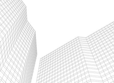 soyut mimari duvar kağıdı, dijital arkaplan