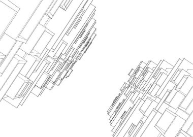 soyut mimari duvar kağıdı, dijital arkaplan