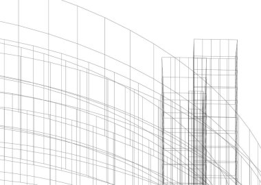 soyut mimari duvar kağıdı, dijital arkaplan