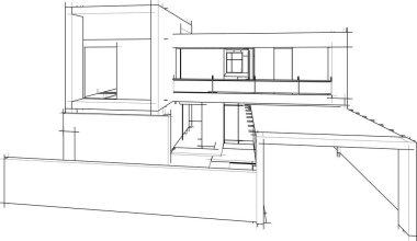 soyut mimari duvar kağıdı, dijital arkaplan
