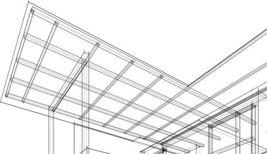 soyut mimari duvar kağıdı, dijital arkaplan