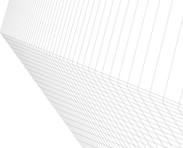 Abstrakcyjny Projekt Tapety Architektonicznej Cyfrowe Tło Koncepcyjne — Wektor stockowy