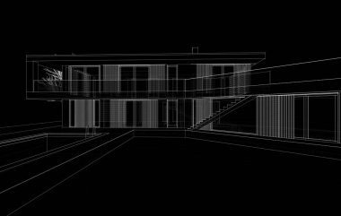 soyut mimari duvar kağıdı, dijital arkaplan