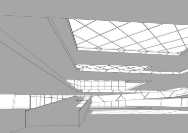 soyut mimari duvar kağıdı, dijital arkaplan