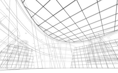 soyut mimari duvar kağıdı, dijital arkaplan