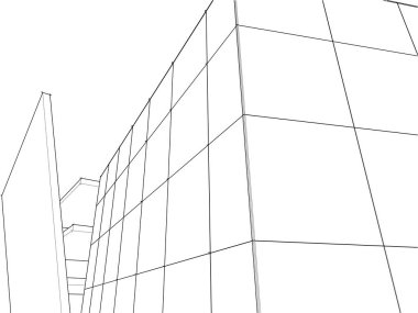 soyut mimari duvar kağıdı, dijital arkaplan 