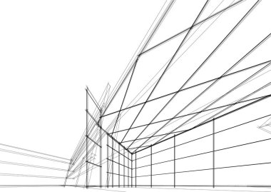 soyut mimari duvar kağıdı, dijital arkaplan 