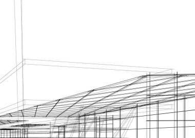 soyut mimari duvar kağıdı, dijital arkaplan 