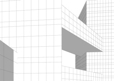 soyut mimari duvar kağıdı, dijital arkaplan