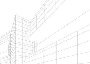 soyut mimari duvar kağıdı, dijital arkaplan