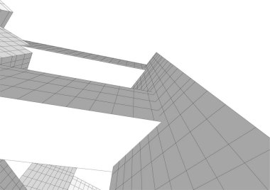 soyut mimari duvar kağıdı, dijital arkaplan