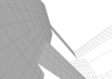 soyut mimari duvar kağıdı, dijital arkaplan