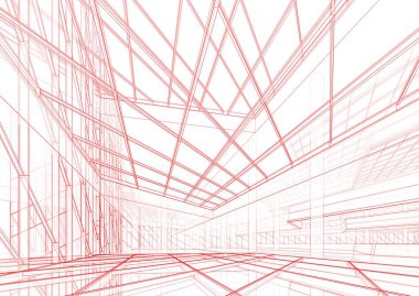 soyut mimari duvar kağıdı, dijital arkaplan 