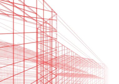 soyut mimari duvar kağıdı, dijital arkaplan 