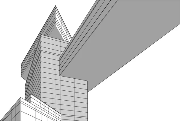 추상적 디자인 디지털 — 스톡 벡터