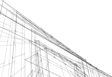 soyut mimari duvar kağıdı, dijital arkaplan