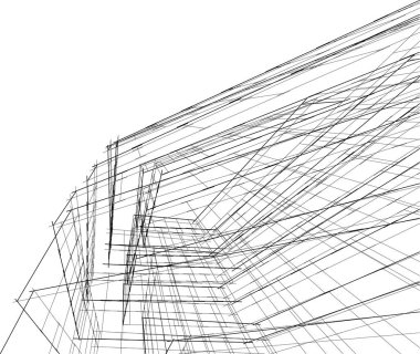 soyut mimari duvar kağıdı, dijital arkaplan