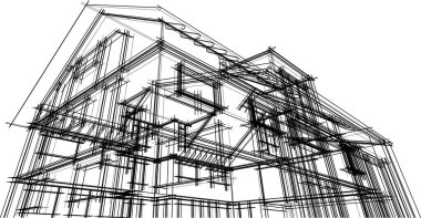 soyut mimari duvar kağıdı, dijital arkaplan