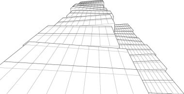 soyut mimari duvar kağıdı, dijital arkaplan